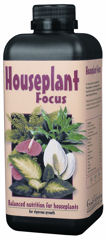 Houseplant Focus - A nutrient solution for houseplants, carefully formulated to optimise growth in less than ideal conditions.