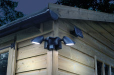Duo Security Light Twin Solar Spotlights