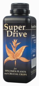 Super Drive - A concentrated solution of vitamins and growth enhancers for superior plant performance.